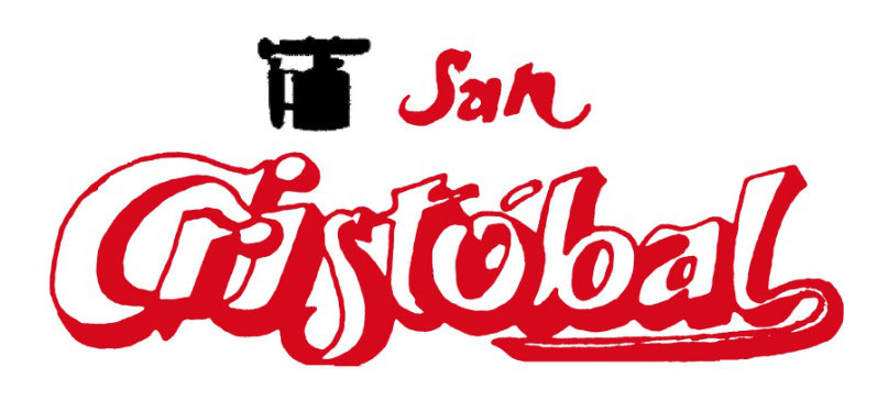 Logotipo rojo de San Cristóbal
